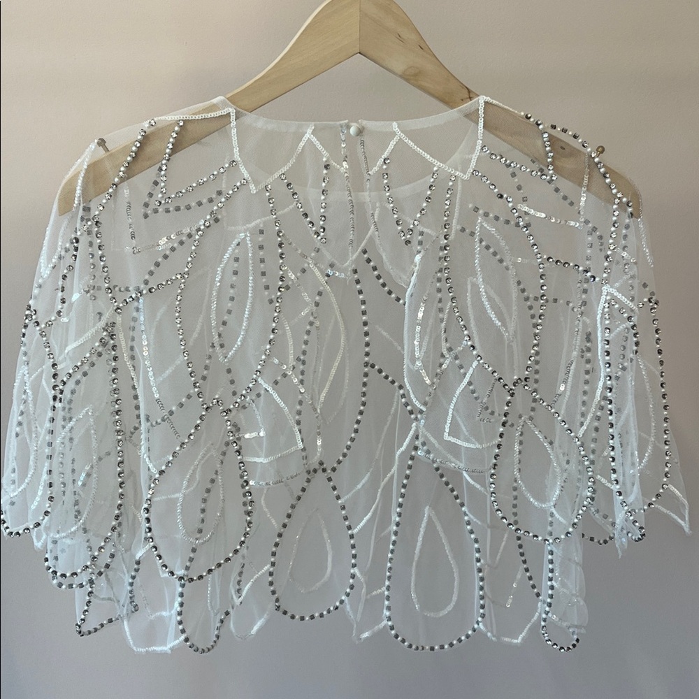 Beaded “Sally” Cape - Picture 3 of 3